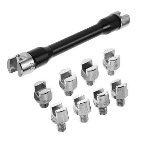 Produktbild: ULTECHNOVO Ergonomisches Fahrrad-speichenschlüssel-Werkzeug Kompaktes Kit Für Die Reparatur Von Motorradreifen