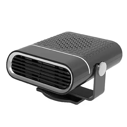 Produktbild: ULTECHNOVO 1 Stk Heizung Kfz Heizlüfter portable heater Auto Enteiser pkw heizlüfter tragbare Ventilatoren Tragbarer regulierbares Heizgebläse Fahrzeug Entnebler Kupfer Black