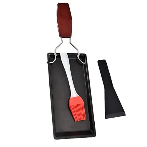 Produktbild: ULTECHNOVO 1 Stück Backgeschirr-Set health wellness backbleche pfannkuchenpfanne Grillpfanne antihaftbeschichtet Raclette-Käsepfanne tragbar Bratpfanne handhaben Ofen einstellen Kieselgel