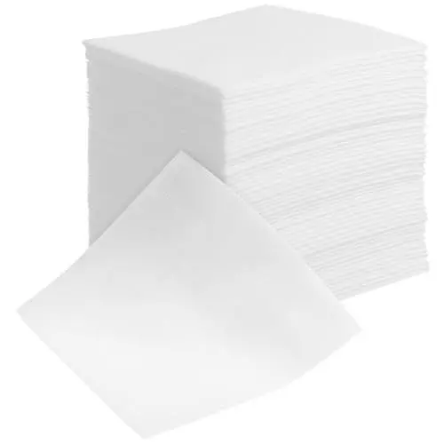 Produktbild: ULTECHNOVO 200 Stück Kosmetiktücher: Reinigungstücher Einweg Vliesstoff, Tiefenreinigung Einweg-Gesichtstuch Gesicht Handy Reinigung Tragbar Zuhause Im Freien - 10 X 10 cm