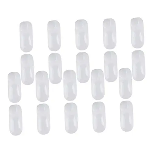 Produktbild: ULTECHNOVO 20 Paar Transparenter Schuhspanner Klarsichtregal Kinder Kleinkind Booties Schuhe Bootie-anzeige Hallenbaum Mit Sitzbank Und Schuhablage Baby Wollschuhe Pvc Kurze Stiefel