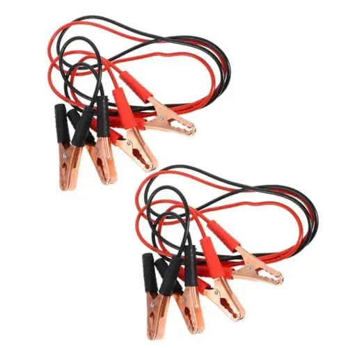 Produktbild: ULTECHNOVO 2St Autobatteriekabel Hochleistungs-Booster-Linie Überbrückungskabel-Kit für das Auto Sprungkabel für Notkabel Kfz-Boosterkabel Stromkabel Hochleistungs-Boosterkabel Kupfer