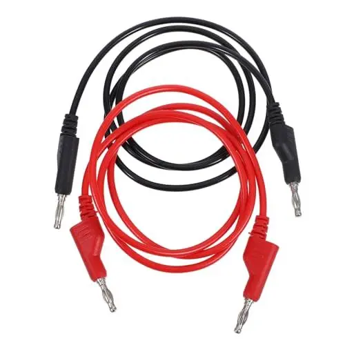 Produktbild: ULTECHNOVO Banane Für Multimeter Elektrische Prüfspitze 4mm Bananenkabel Hochpräzise Messung