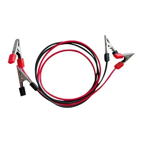 Produktbild: ULTECHNOVO 2stücke Alligator Clip Testleitungen Flexible Prüfleitung Für Physik Und Elektrizitätsexperimente Doppelisolierte Kabel Für Multimeter Und Labornetzteile Und Starke