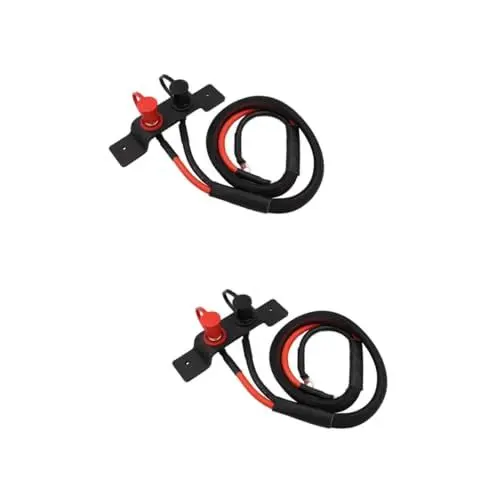 Produktbild: ULTECHNOVO 2st Auto-überbrückungsklemme Hochspannungskabel Batterie-starthilfe-kit Fernbedienung Batterie Springseile Für Autos Autobatteriezubehör Starthilfe Für Autobatterien Abs