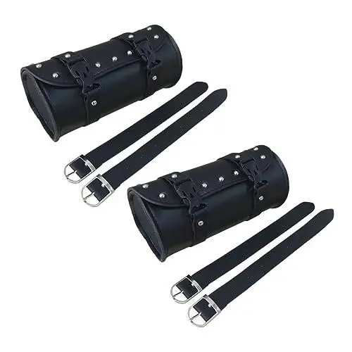 Produktbild: ULTECHNOVO Satteltaschen Set Design Und Befestigungsgurte Schwarz Für Fahrradtaschen Tasche