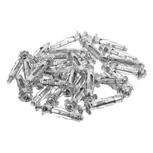 Produktbild: ULTECHNOVO 30St Stahl-Trockenbauschrauben Schrauben für Hohlwand Wandschrauben Galvanisierte Schrauben gipskartonplatten Jack- -Werkzeug Jack-Muttern-Kit Verzinkter Stahl Silver