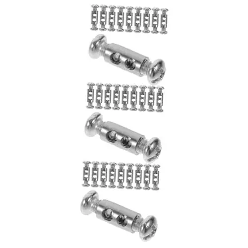 Produktbild: ULTECHNOVO 3 Sätze Drahtseil-kabelklemme Kabelklemmen Edelstahl-drahtbefestigung Kabelclip Für Zaungeländer 10 Stück * 3