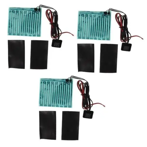 Produktbild: ULTECHNOVO 3 Stücke DREI Geschwindigkeiten Elektrische Heizung Lenker Pad Für Heizung Griff Kit Refit Hand Set