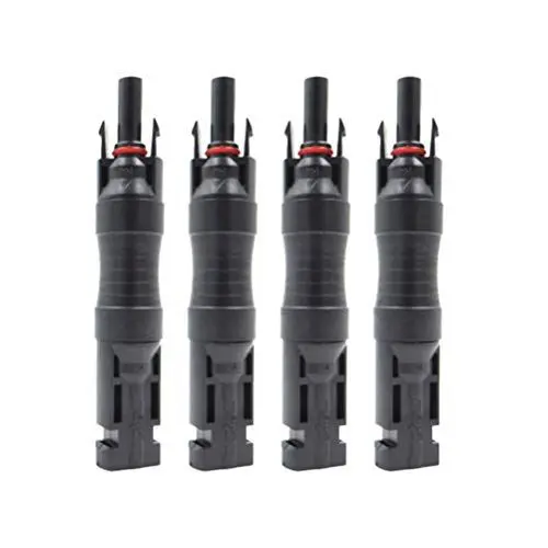 Produktbild: ULTECHNOVO 4 StüCk Solar Diode Connector Male Female IP67 Waterproof Panel Cable Diode Holder 12V PPO Copper Inline Connector (10 A)