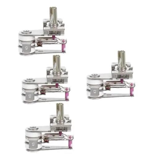 Produktbild: ULTECHNOVO 4 Stück Elektrischer Heizungsthermostat Temperaturregler Für Elektroheizkörper Heizkörperthermostat Thermostat Für Elektroheizkörper Thermostat-temperaturregelung Ersatz Eisen
