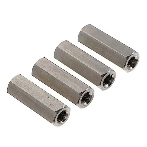 Produktbild: ULTECHNOVO Sechskantmuttern Kupplungsmuttern-kit 4-teilig Edelstahlmuttern *30*s10 Innengewindestange Gerade Verschraubung Für Den Außenbereich