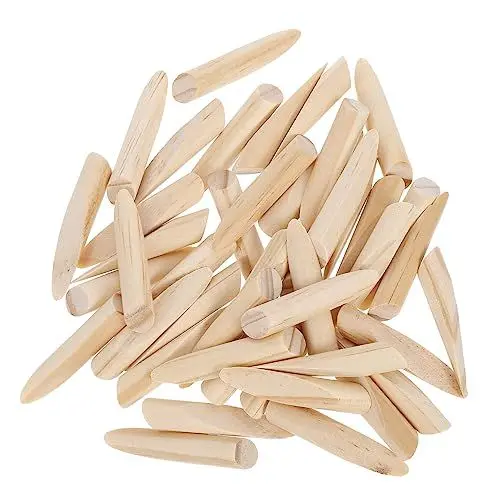 Produktbild: ULTECHNOVO Stanzteile Für Die Holzbearbeitung 50 Stück Zimmerei-holzdübel 9 5 Mm Holzbearbeitungsdübel Werkzeug Einfache Installation