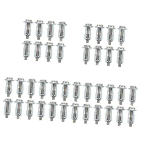 Produktbild: ULTECHNOVO Pat Hohlwandanker 50 Stück Hohler Türanker Aus Metall Expansionsmuttern Reparaturset Für Hohltüren Door Anchor Metalltüranker Wagenheber Gewindemuttern Jack- -werkzeug Gipskarton Erweitern
