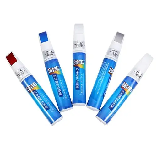 Produktbild: ULTECHNOVO 5St Kratzreparaturfarbe Reparatur von Autolackkratzern Auto wachs Stift car Scratch Repair kit kfz lackstift Werkzeug Auto-Kratzer-Entferner Auto Scratch De-Mark-Stift ABS-Außenbox