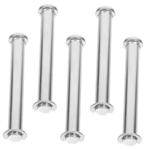 Produktbild: ULTECHNOVO 5 Stück Palettenregal-fallstift Stahl-verriegelungsstift Flache Nut M10 X 80 Für Palettenregal-haken Clips