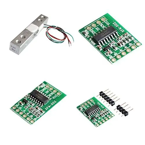 Produktbild: ULTECHNOVO 5 drucksensor pressure sensor Elektrischer Brückensensor load cell metallkasten metallgehäuse briefwaagen Wiegen Sensor digitale Körperwaage automatisch Verstärker Konverter Modul
