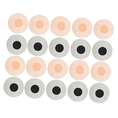 Produktbild: ULTECHNOVO 80 Stück Rutschfeste Klebepflaster Sensor Patch Diabetiker Teststreifen Temperatur Patch Schlankes Pflaster Klebeabdeckungen Bewegungssensor Detektor Patch Elastisches