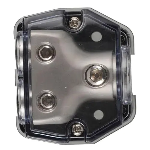 Produktbild: ULTECHNOVO 1/2 Zoll Sicherung Block Für Auto Audio Verstärker Sicherung Verteilung Block Legierung Überlast Auto