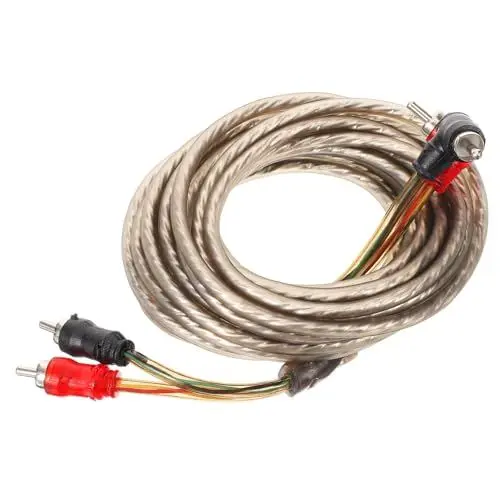 Produktbild: ULTECHNOVO Car Audio Kabel Reines Lautsprecherkabel Für Auto-subwoofer Verstärker -and-play Design Geringe Signalverluste Optimale Leistung Für Car-hifi-systeme