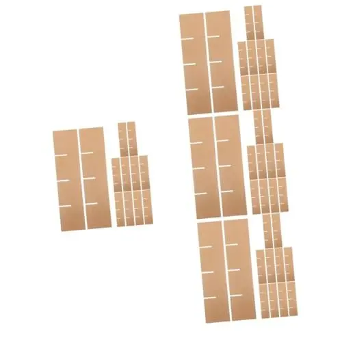 Produktbild: ULTECHNOVO Box Mit 8 Sets Kartontrennwände Trennwände Für Umzugskartons Aus Pappe Kartonteiler Für Schüssel Trennwand Aus Pappkartons Für Glas Trennwand Für Kartons Papier