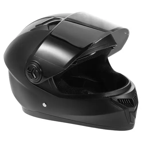 Produktbild: ULTECHNOVO Fahrradhelm Integralhelm Motorradhelm Atmungsaktiv Universelle Passform