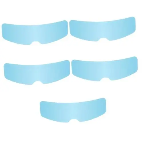 Produktbild: ULTECHNOVO Motorradhelm Visier Anti Beschlag Folie Klare Gesichtsmaske Anti Beschlag Folie Motorradhelm Motorradhelm Regenschutzfolie Nano Beschichtung des Haustiers