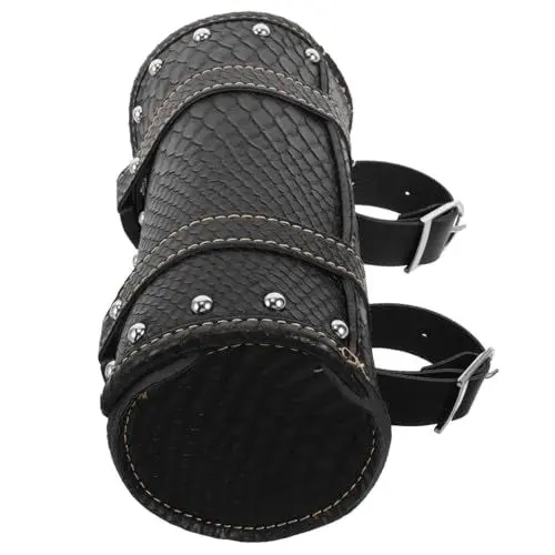 Produktbild: ULTECHNOVO Motorrad Seitentasche Gepäcktasche Werkzeugtasche Leder Aufbewahrungstasche Für Motorrad Koffer Satteltasche
