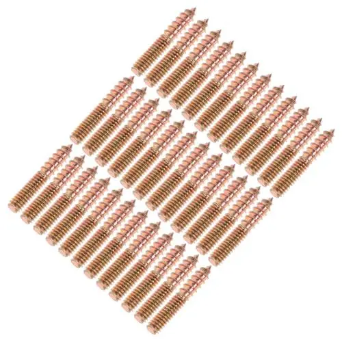 Produktbild: ULTECHNOVO Schraubensortiment 100St hängende Bolzen metallschrauben selbstschneidend selbstschneidende stahlschrauben der Wandplatte selbstbohrende Doppelkopf Suite kleine Schraube Maschine