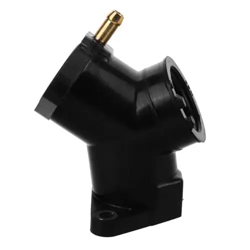 Produktbild: ULTECHNOVO Vergasergelenk Austausch der Ansaugmanschette Vergasermanschettenhalter -Vergaserhalter Vergasermanschette für Motorräder Vergasermanschettenadapter Plastik Black