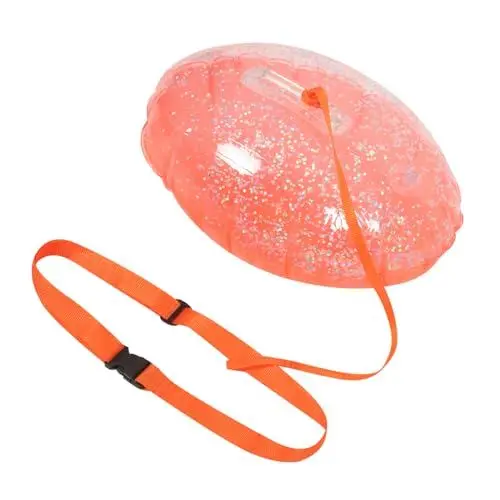 Produktbild: ULTECHNOVO Schwimmsicherheitsboje Schleppschwimmer Aufblasbare Schwimmboje Aus Pvc für Das Training Im Wildschwimmen