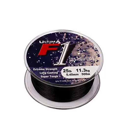 Produktbild: Ultima F1 Meeresangelschnur, Noir, 0.40mm-25.0lb/13.6kg