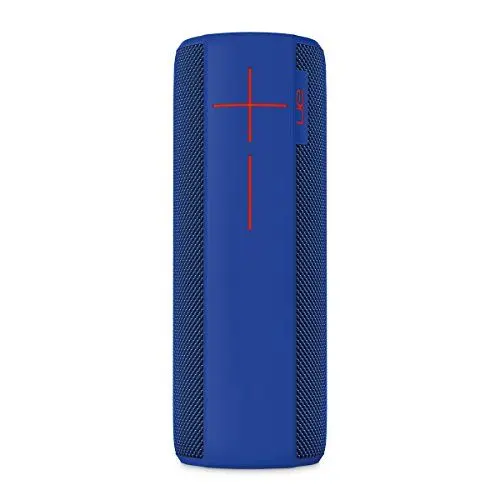 Produktbild: Ultimate Ears MEGABOOM spritzwassergeschützt, tragbarer Bluetooth Lautsprecher (360 Grad Sound, 30 m kabellose Reichweite) - Blau