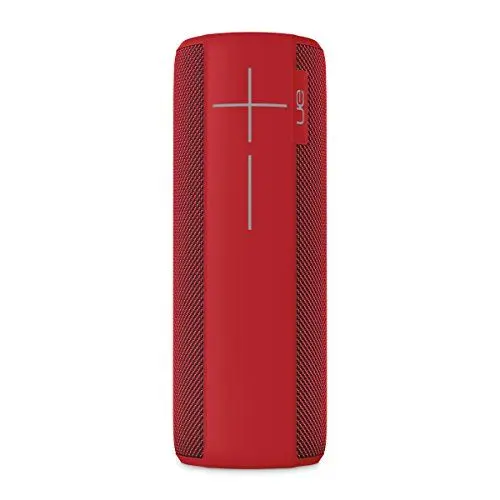 Produktbild: Ultimate Ears MEGABOOM spritzwassergeschützt, tragbarer Bluetooth Lautsprecher (360 Grad Sound, 30 m kabellose Reichweite) - Rot