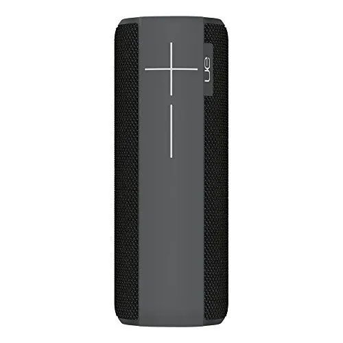 Produktbild: Ultimate Ears Megaboom Tragbarer Bluetooth-Lautsprecher, Satter Tiefer Bass, App-Navigation, Kann mit weiteren Lautsprechern verbunden werden, 20-Stunden Akkulaufzeit - Einzeln, Grau/Schwarz/Weiß