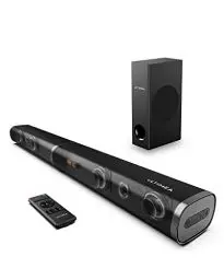 Produktbild: ULTIMEA 2.1 Soundbar für TV Geräte, 190W PC Soundbar mit Subwoofer, 6 EQ Modi, 3D Surround Sound System für TV Lautsprecher Heimkino, TV Sound Bar für Fernseher mit HDMI, Opt, AUX, USB, Bluetooth 5.0