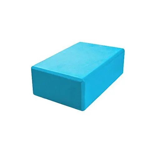 Produktbild: ULTNICE Yoga Pilates Bricks High Density Eva Schaum Block Sport Übung Fitness Gym Workout Stretching Aid (blau)