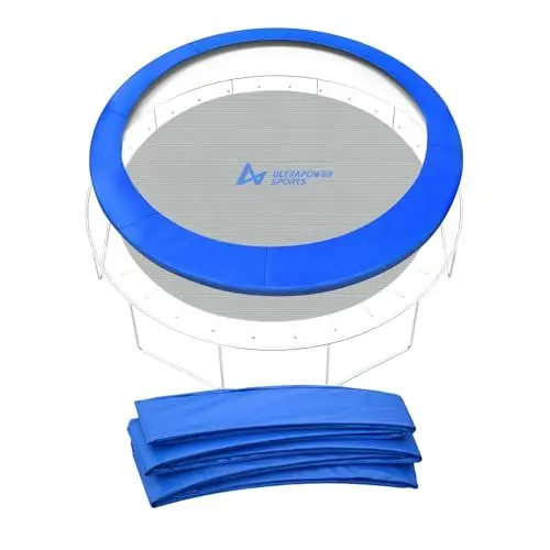 Produktbild: Trampolin Randabdeckung 397 cm Randabdeckung Trampolin Umrandung 397 cm, Federabdeckung Randschutz, UV-beständig Reißfest, Ø 397 cm Umrandung Trampolinzubehör, 30cm Breit Universell Randabdeckung Blau