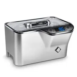 Produktbild: LifeBasis Ultraschallreiniger 600ml Digitales Ultraschallreinigungsgerät Brillenreinigungsgerät für Uhren Schmuck Ringe Brille Ulrtaschallbad 42KHz, 5 Timing, LED Anzeige, Abnehmbarer Stecker