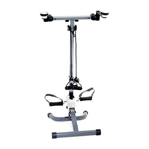 Produktbild: Ultrasport Mini Bike 2in1/3in1, Mini-Heimtrainer, Arm- und Beintrainer, Heimtrainer, Pedaltrainer für Muskelaufbau, Ausdauertraining, Heimtrainer, ideal für Senioren, leise und wartungsfrei