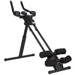Produktbild: Ultrasport Bauchtrainer Ultra 150 Curved, Fitness Power AB Trainer. Platzsparender Bauchmuskeltrainer für Muskelaufbau, Fitness und als Unterstützung beim Abnehmen, alles in einem Gerät