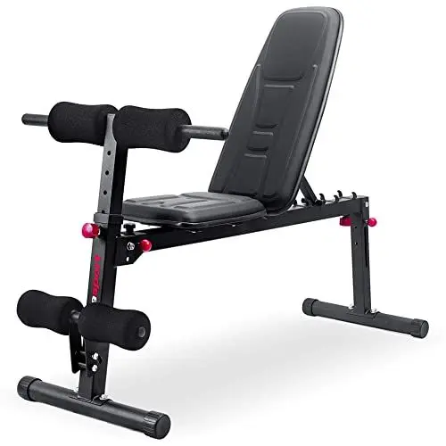 Produktbild: Ultrasport TR-5 Pro Kompaktes, kleines, professionelles Panca- und Multifunktions-Sportset für zu Hause, auch als Curlpult nutzbar, Fitnessgerät mit Imbottitura-Komfort