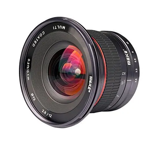 Produktbild: Ultra-Weitwinkelobjektiv für Fujifilm X-Mount Meike MK-12mm-F/2.8