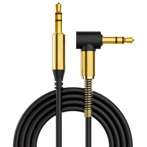Produktbild: ULTRICS Aux Kabel 3,5mm, Stecker auf Stecker Audio Kabel, 3.5mm Stereo Klinkenkabel Kompatibel mit für Kopfhörer iPods iPhones iPads, Home/Car Stereos Lautsprecher MP3 Player Smartphones (1M)