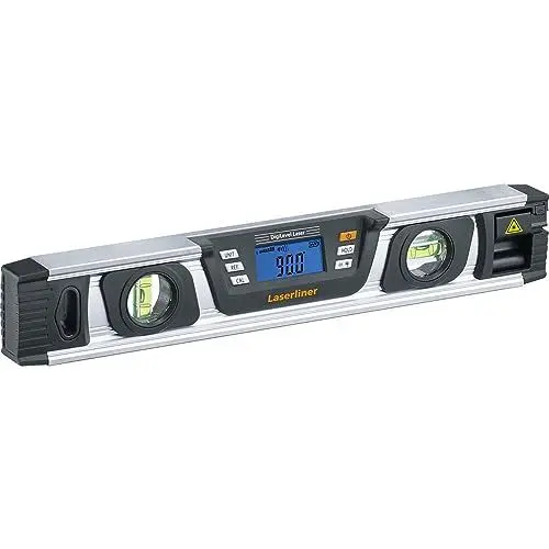 Produktbild: Umarex Laserliner DigiLevel Laser G40 digitale Elektronik-Wasserwaage (Messgerät elektronisch, digitale 360°-Neigungsmessung, 90°/45°/0°-Signalisierung, Libellengenauigkeit ± 0,5 mm / m)