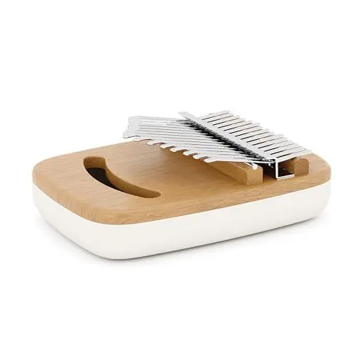 Produktbild: Umbra Strumba Kalimba Daumenklavier mit 15 Tasten, tragbares Fingerklavier, Dekoratives Musikinstrument mit integrierter Ablage für Musiknoten