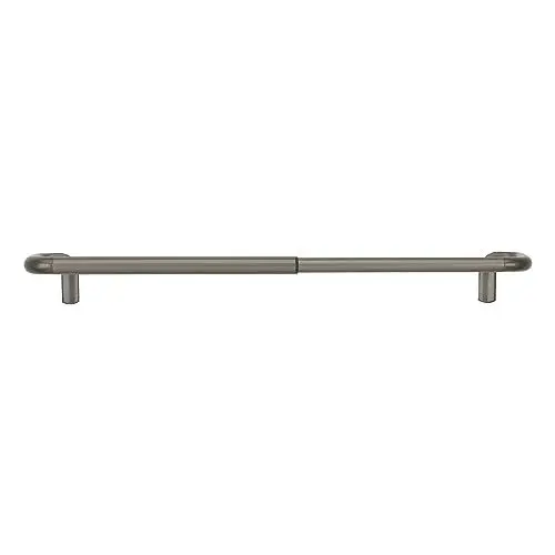 Produktbild: Umbra Twilight Gardinenstange – Ausziehbare Vorhangstange mit Abgerundeten Enden für ideale Raumabdunkelung, 233 - 366 cm, Nickel