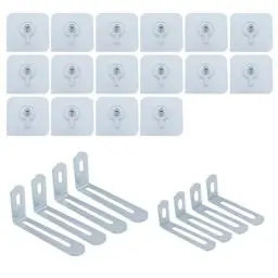 Produktbild: UMCHU 8 Sätze Selbstklebend Möbel Kippsicherung, Kippschutz für Fernseher,Hochleistungs Möbelgurte-Set,Kippschutz Möbel Wandanker,für Schrank Regal Kommode Belastbarkeit