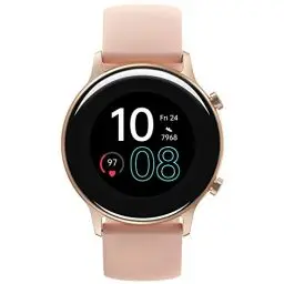 Produktbild: UMIDIGI Smartwatch Urun GPS Fitness Tracker mit Pace,wasserdichte Fitnessuhr Smart Watch mit Blutsauerstoff-Monitor,Pulsuhr,Schlafmonitor,Schrittzähler,Stoppuhr für Damen und Herren（Rosa Gold）