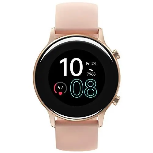 Produktbild: UMIDIGI Smartwatch Urun GPS Fitness Tracker mit Pace,wasserdichte Fitnessuhr Smart Watch mit Blutsauerstoff-Monitor,Pulsuhr,Schlafmonitor,Schrittzähler,Stoppuhr für Damen und Herren（Rosa Gold）